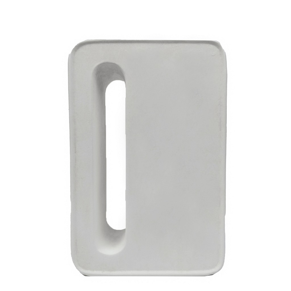 Βάζο Κεραμικό Κρεμ 17x7,5x25,5εκ. ESPIEL MAH109 (Υλικό: