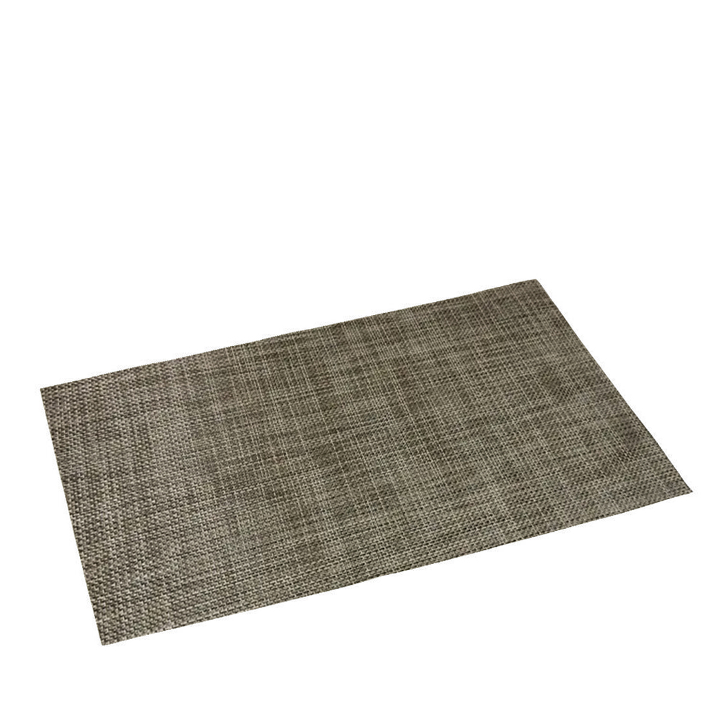 Σουπλά Αδιάβροχο Polyester-Pvc Καφέ 45x30εκ. ESPIEL LUP105K6 (Σετ 6 Τεμάχια) (Ύφασμα: Polyester, Υλικό: PVC, Χρώμα: Καφέ) - ESPIEL - LUP105K6