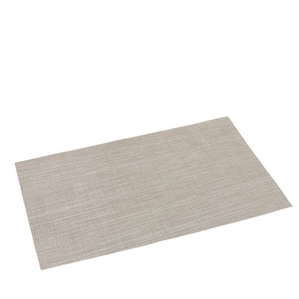 Σουπλά Αδιάβροχο Polyester-Pvc Μπεζ 45x30εκ. ESPIEL LUP106K6 (Σετ 6 Τεμάχια) (Ύφασμα: Polyester, Υλικό: PVC, Χρώμα: Μπεζ) - ESPIEL - LUP106K6