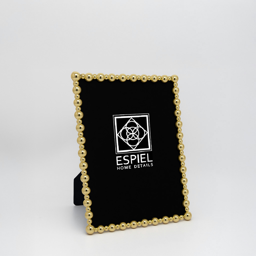 Κορνίζα Μεταλλική Χρυσή ESPIEL 13x18εκ. FAM772 (Υλικό: 