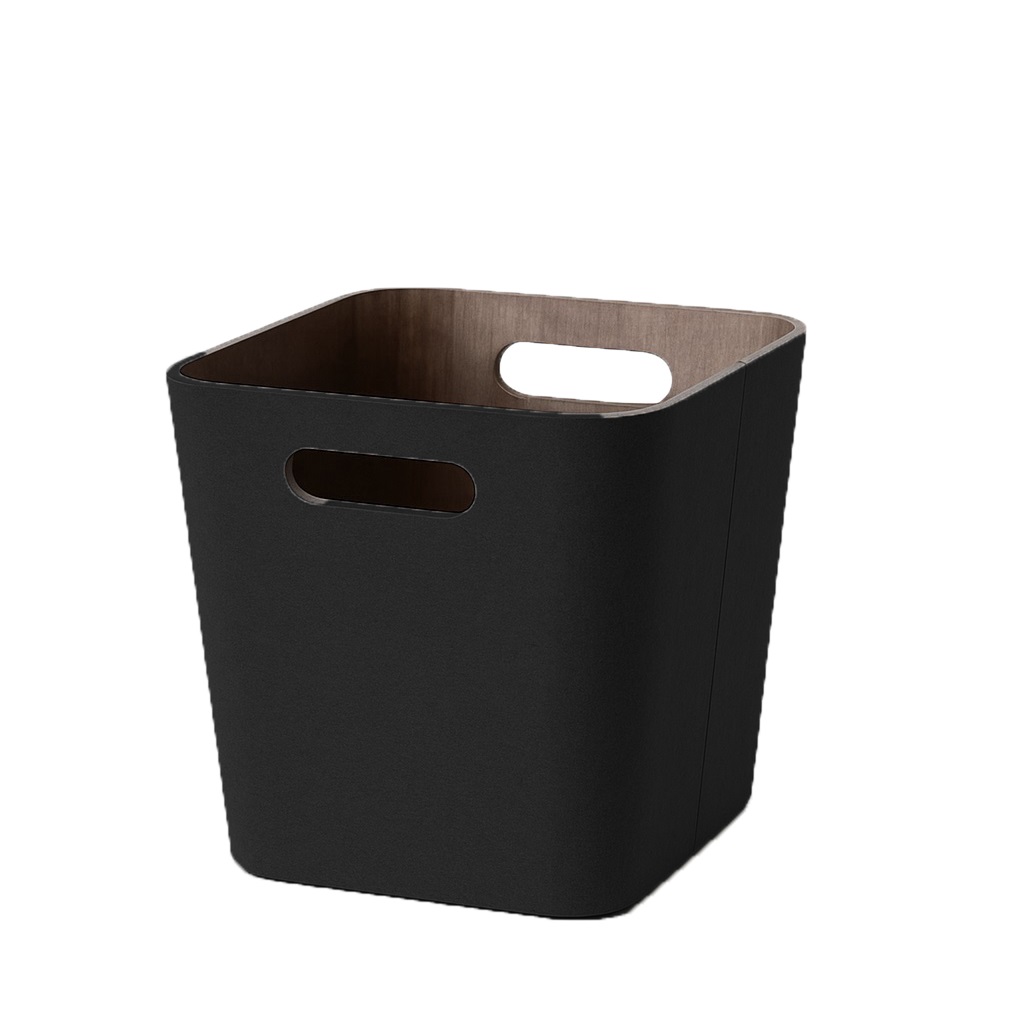 Καλάθι Οργάνωσης Υφασμάτινο Μαύρο 27x27x28εκ. ESPIEL RAG104K6 (Σετ 6 Τεμάχια) (Χρώμα: Μαύρο) - ESPIEL - RAG104K6