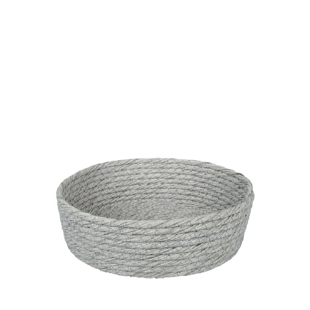Καλάθι Σερβιρίσματος Rattan Γκρι 20x6εκ. ESPIEL FEX102 