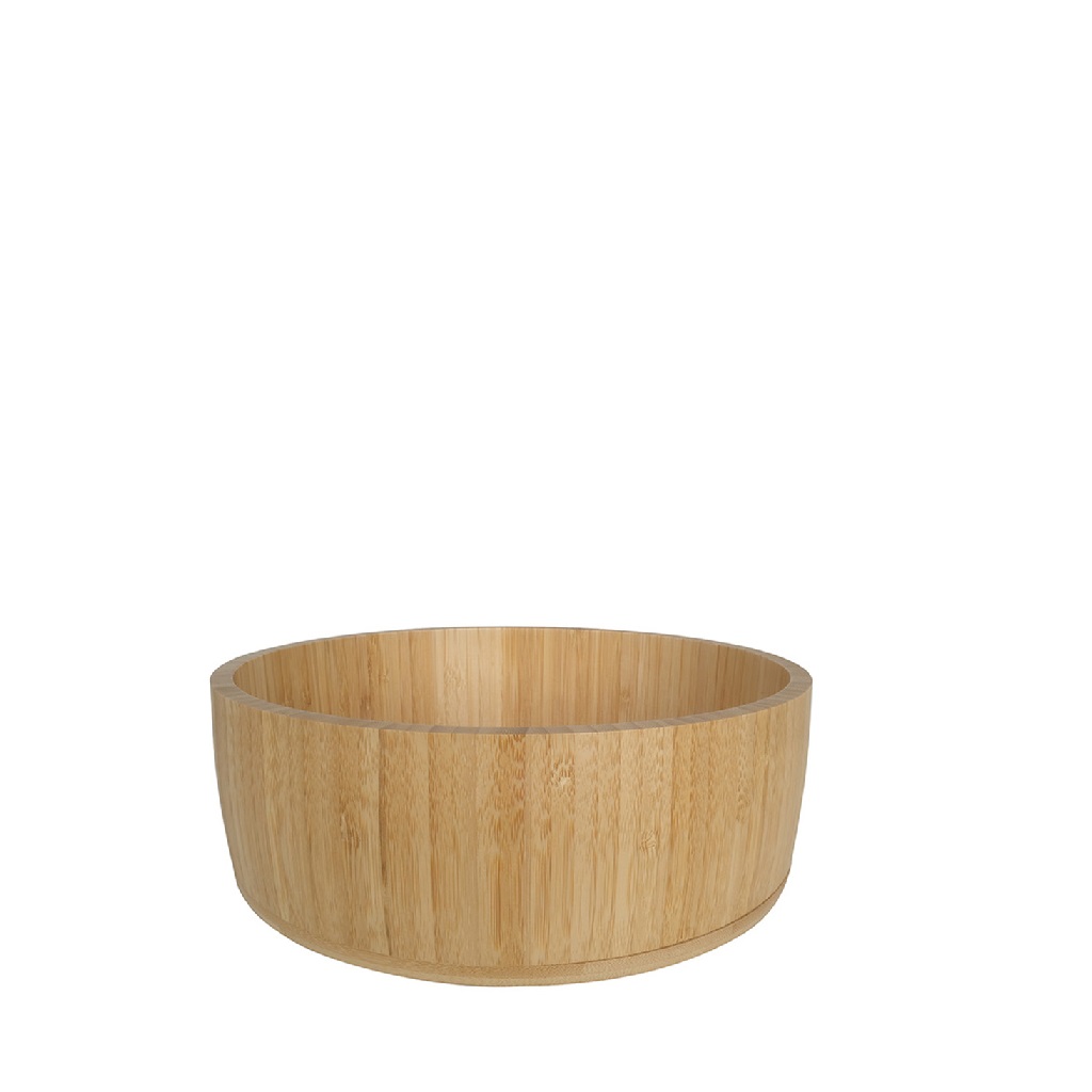 Σαλατιέρα Nordic Step Bamboo 19,8x6,5εκ. ESPIEL XYX204 (Υλικό: Bamboo, Χρώμα: Natural) - ESPIEL - XYX204