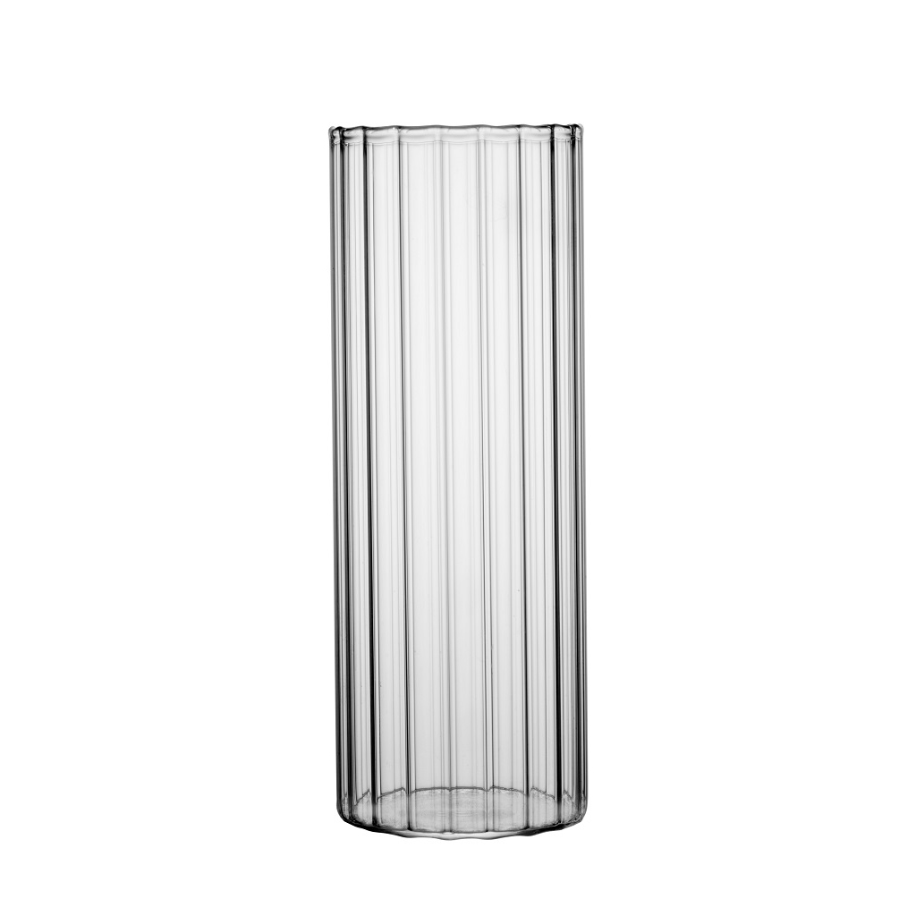 Ποτήρι Γυάλινο Διάφανο 420ml-6x17εκ. ESPIEL Slim Optic Tubo LEG213K4 (Σετ 4 Τεμάχια) (Υλικό: Γυαλί, Χρώμα: Διάφανο , Μέγεθος: Σωλήνας) - ESPIEL - LEG213K4