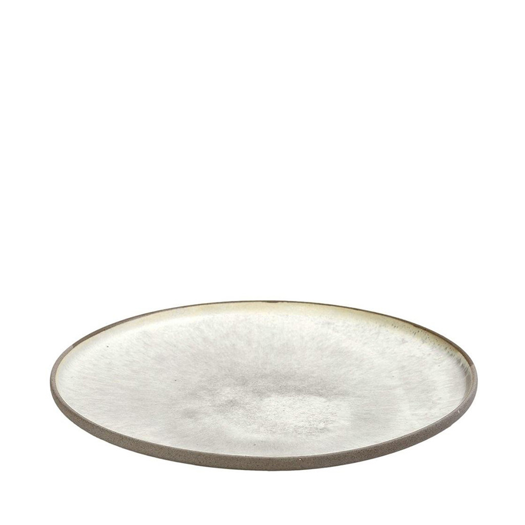 Πιατέλα Σερβιρίσματος Stoneware Nordic Step Μπεζ Spirit ESPIEL 30,5x3εκ. NIC716K2 (Σετ 2 Τεμάχια) (Χρώμα: Μπεζ, Υλικό: Stoneware) - ESPIEL - NIC716K2