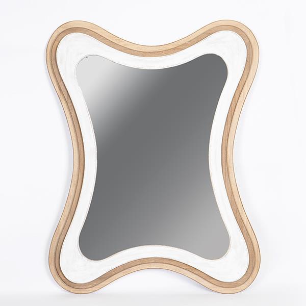 Καθρέπτες 24home - ΣΗΜΑΝΤΙΚΟ: Σε περίπτωση διαφοράς τιμής από το κατάστημα ισχύει παντα και μόνο η τιμή του καταστήματος Καθρέπτης Τοίχου Ξύλινος Καφέ 70x3x90εκ. ESTHETI 751-10