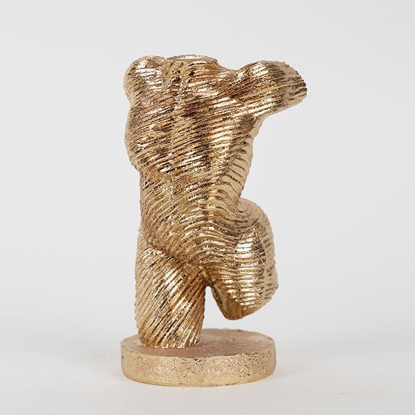 Διακοσμητικά Επιτραπέζια 24home - ΣΗΜΑΝΤΙΚΟ: Σε περίπτωση διαφοράς τιμής από το κατάστημα ισχύει παντα και μόνο η τιμή του καταστήματος Διακοσμητικό Επιτραπέζιο Σώμα Polyresin Χρυσό 9x9x15,5ε