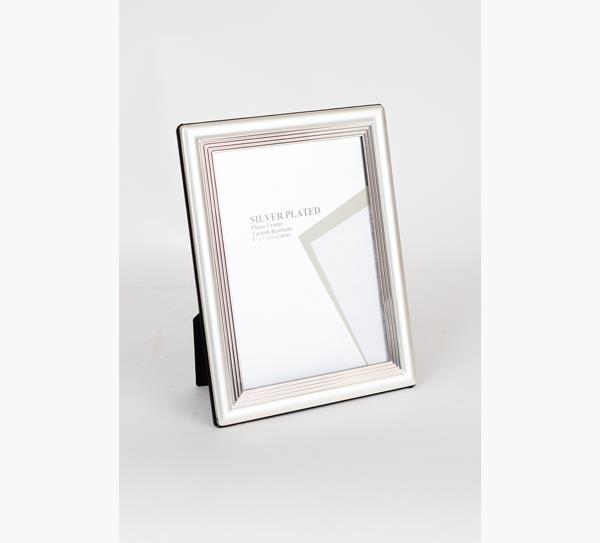 Κορνίζα Μεταλλική Επάργυρη Ασημί Για Φωτογραφία 10x15εκ