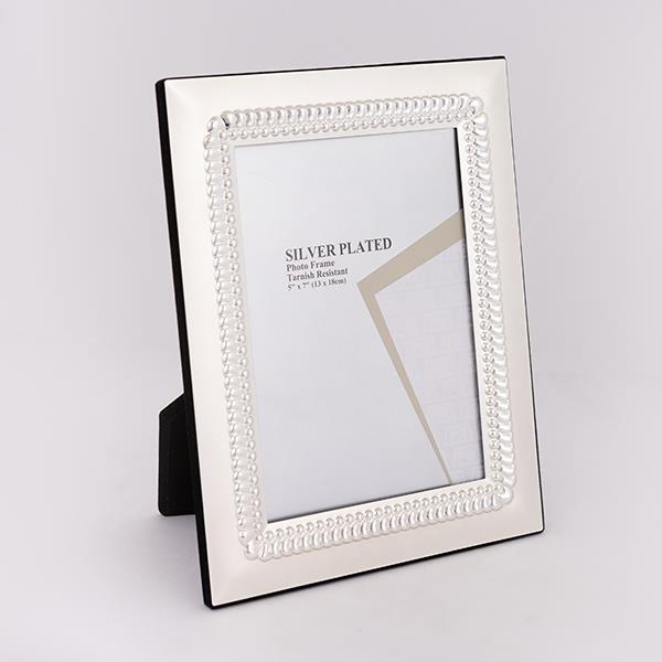 ESTHETI Κορνίζα Μεταλλική Επάργυρη Ασημί Για Φωτογραφία 13x18εκ. ESTHETI 756-10021 (Σετ 2 Τεμάχια) (Υλικό: Μεταλλικό, Χρώμα: Ασημί ) - ESTHETI - 756-10021