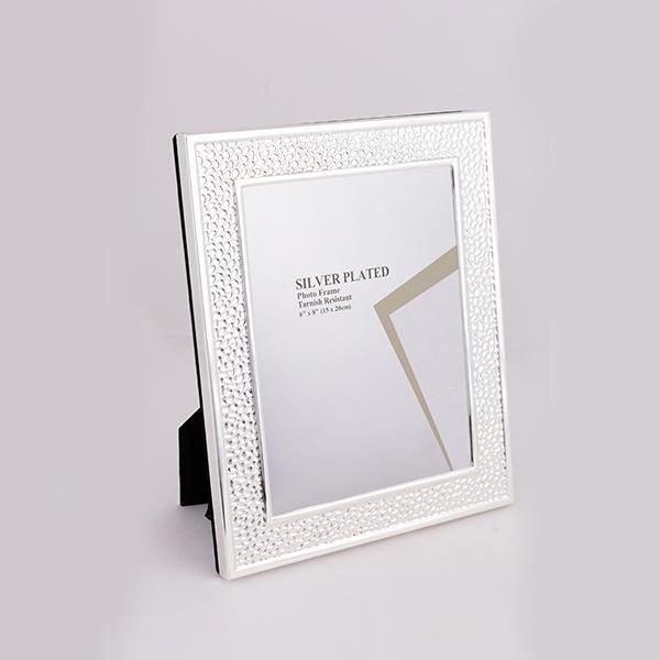 ESTHETI - ΣΗΜΑΝΤΙΚΟ: Σε περίπτωση διαφοράς τιμής από το κατάστημα ισχύει παντα και μόνο η τιμή του καταστήματος Κορνίζα Μεταλλική Επάργυρη Ασημί Για Φωτογραφία 10x15εκ