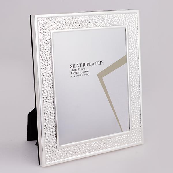 Κορνίζα Μεταλλική Επάργυρη Ασημί Για Φωτογραφία 15x20εκ