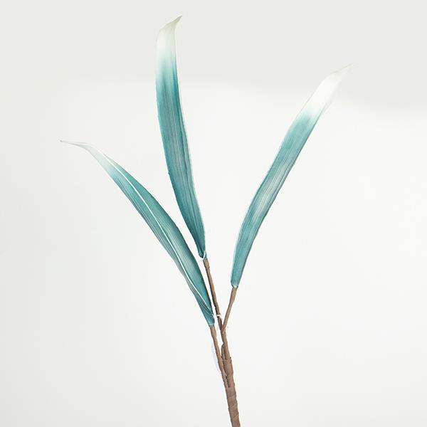 Διακοσμητικά Επιτραπέζια 24home - ΣΗΜΑΝΤΙΚΟ: Σε περίπτωση διαφοράς τιμής από το κατάστημα ισχύει παντα και μόνο η τιμή του καταστήματος Κλαδί Με Φύλλα Foam 80εκ. Μπλε-Κρεμ ESTHETI 758-12012 (