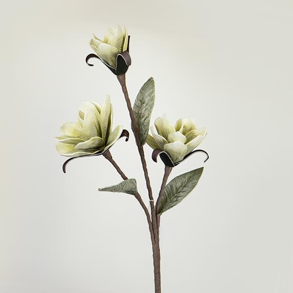 Διακοσμητικά Επιτραπέζια 24home - ΣΗΜΑΝΤΙΚΟ: Σε περίπτωση διαφοράς τιμής από το κατάστημα ισχύει παντα και μόνο η τιμή του καταστήματος Κλαδί Με Λουλούδια Foam 102εκ. Πράσινο ESTHETI 758-1202