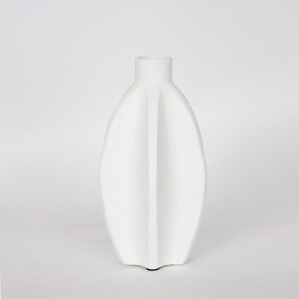 Βάζο Κεραμικό Λευκό 16,5x14x28εκ. ESTHETI 752-20256 (Υλ