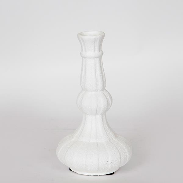 Διακοσμητικά Επιτραπέζια 24home - ΣΗΜΑΝΤΙΚΟ: Σε περίπτωση διαφοράς τιμής από το κατάστημα ισχύει παντα και μόνο η τιμή του καταστήματος Βάζο Κεραμικό Λευκό 13x13x23,5εκ. ESTHETI 752-20261 (Υλ