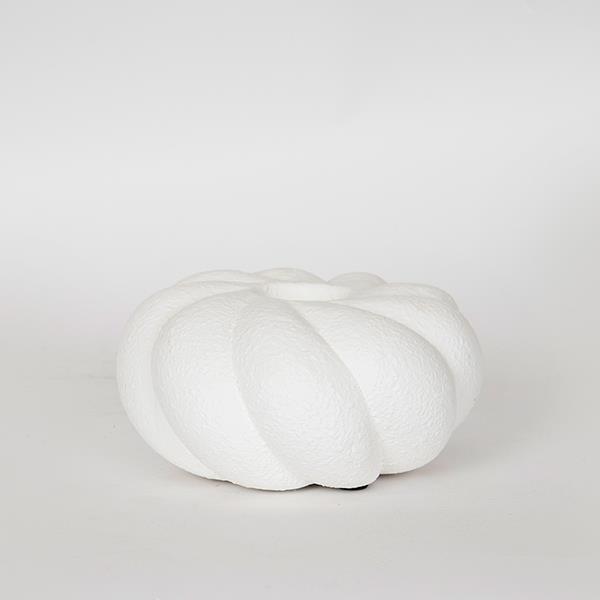 ESTHETI Κηροπήγιο Κεραμικό Λευκό 18,5x9εκ. ESTHETI 752-25020 (Υλικό: Κεραμικό, Χρώμα: Λευκό) - ESTHETI - 752-25020