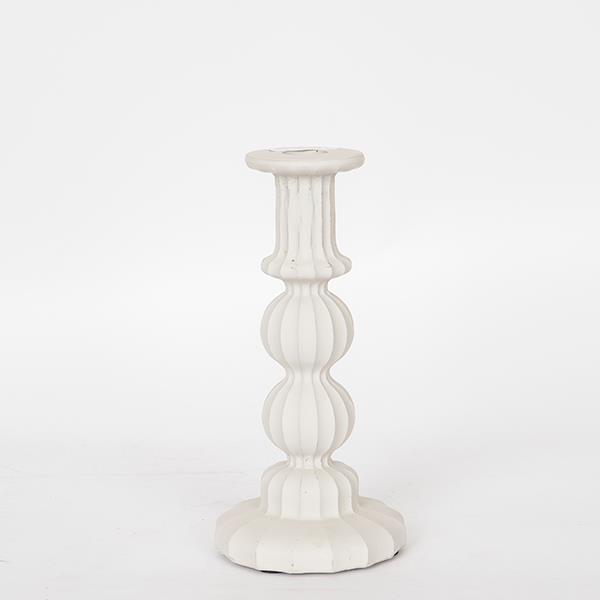 Κηροπήγιο Κεραμικό Εκρού 11x23εκ. ESTHETI 752-25024 (Υλ