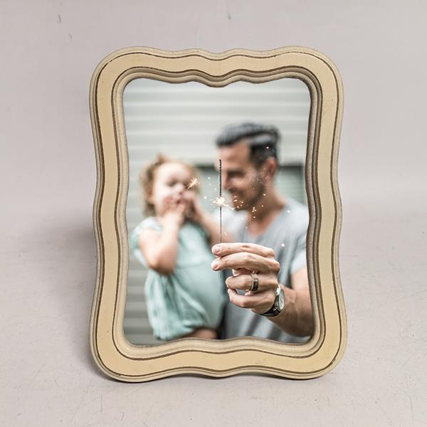 Κορνίζα Ξύλινη Εκρού 13x2x18εκ. ESTHETI 756-13013 (Υλικ