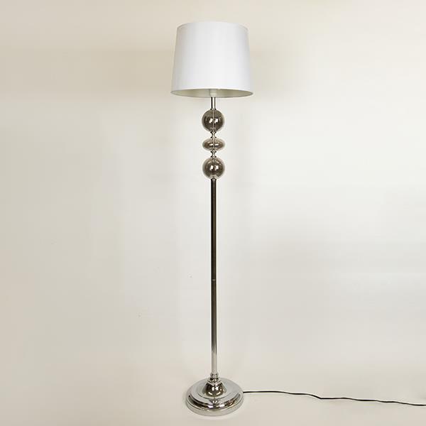 Φωτιστικά 24home - ΣΗΜΑΝΤΙΚΟ: Σε περίπτωση διαφοράς τιμής από το κατάστημα ισχύει παντα και μόνο η τιμή του καταστήματος Φωτιστικό Επιδαπέδιο Μεταλλικό Με Υφασμάτινο Καπέλο Αση