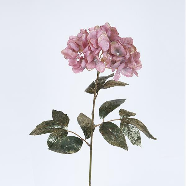 Διακοσμητικά Επιτραπέζια 24home - ΣΗΜΑΝΤΙΚΟ: Σε περίπτωση διαφοράς τιμής από το κατάστημα ισχύει παντα και μόνο η τιμή του καταστήματος Κλαδί Με Λουλούδι Παιώνια Υφασμάτινο-Πλαστικό 68εκ. Ροζ