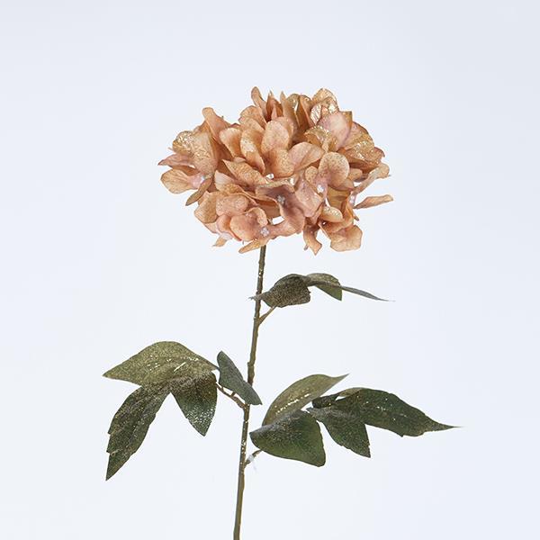 Διακοσμητικά Επιτραπέζια 24home - ΣΗΜΑΝΤΙΚΟ: Σε περίπτωση διαφοράς τιμής από το κατάστημα ισχύει παντα και μόνο η τιμή του καταστήματος Κλαδί Με Λουλούδι Παιώνια Υφασμάτινο-Πλαστικό 68εκ. Σομ