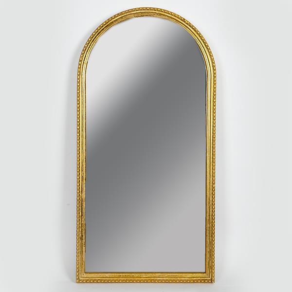 ESTHETI Καθρέπτης Τοίχου Ξύλινος Χρυσός 40x3,5x79εκ. ESTHETI 751-11023 (Υλικό: Ξύλο, Χρώμα: Χρυσό ) - ESTHETI - 751-11023