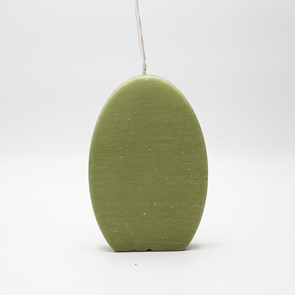 Κερί Αυγό 12x18εκ. Λαδί Ρούστικ ESTHETI 819-00955 (Σετ 