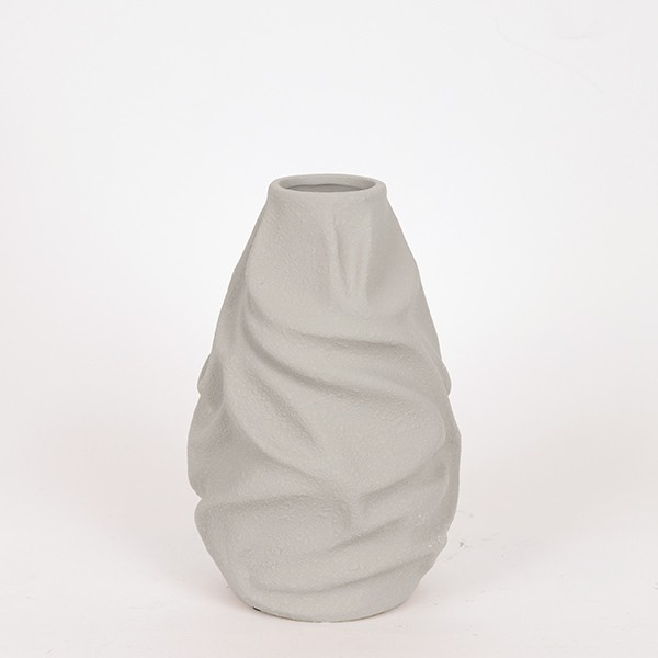 Διακοσμητικά Επιτραπέζια 24home - ΣΗΜΑΝΤΙΚΟ: Σε περίπτωση διαφοράς τιμής από το κατάστημα ισχύει παντα και μόνο η τιμή του καταστήματος Βάζο Κεραμικό Μπεζ 18,5x28εκ. ESTHETI 819-00507 (Υλικό: