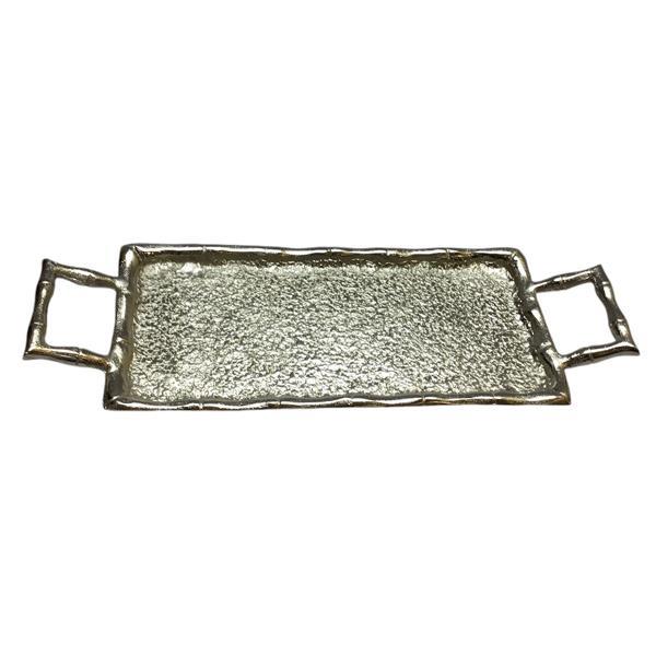 Δίσκος Μεταλλικός Ασημί 49x18x4εκ. ESTHETI 819-00461 (Υ