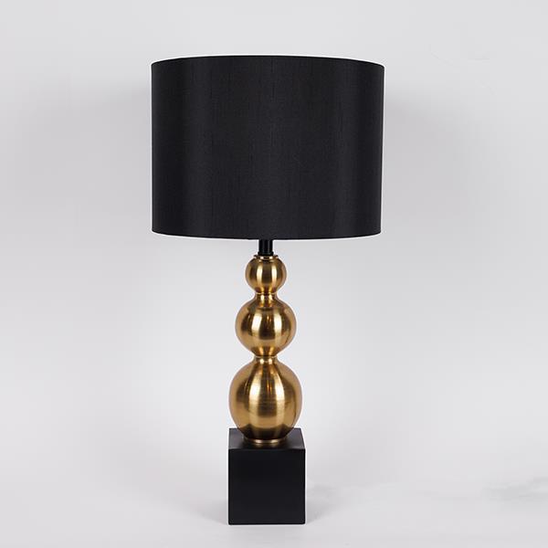 Διακοσμητικά Επιτραπέζια 24home - ΣΗΜΑΝΤΙΚΟ: Σε περίπτωση διαφοράς τιμής από το κατάστημα ισχύει παντα και μόνο η τιμή του καταστήματος Φωτιστικό Επιτραπέζιο Μεταλλικό Χρυσό-Μαύρο 30x59εκ. ES