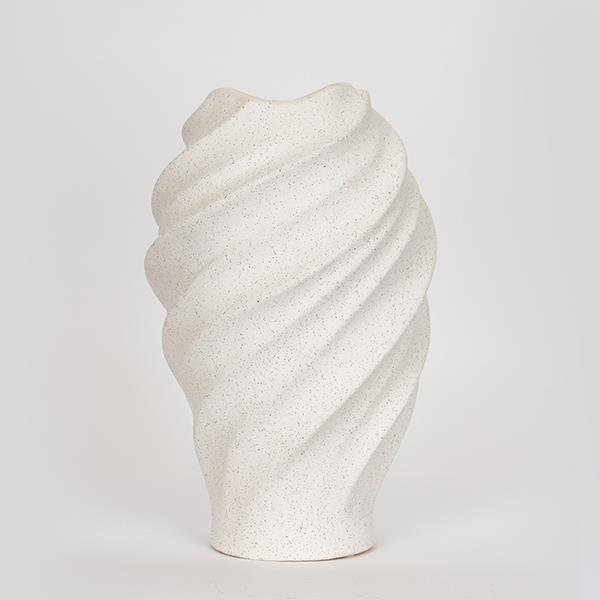 Βάζο Κεραμικό Λευκό 17,5x28εκ. ESTHETI 752-20298 (Υλικό