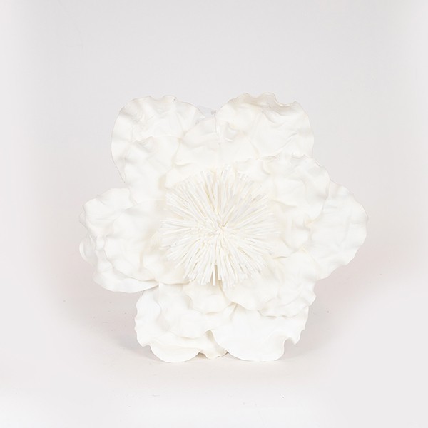 Κλαδί Με Λουλούδι Foam 47x47εκ. Λευκό ESTHETI 816-20026 (Χρώμα: Λευκό, Υλικό: Foam) - ESTHETI - 816-20026