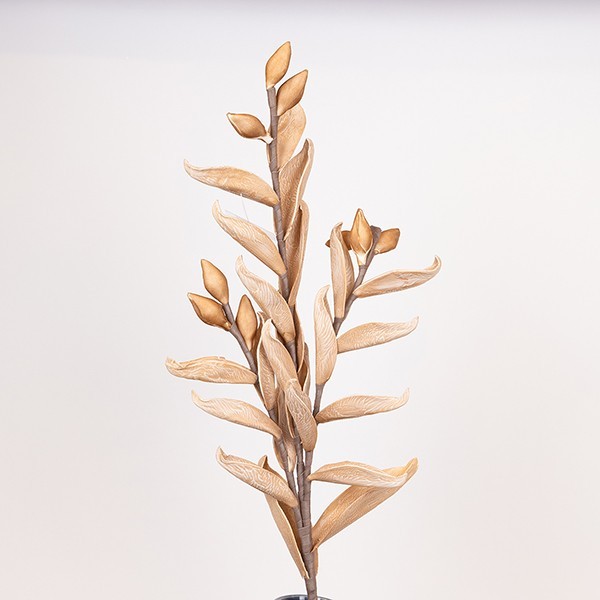 ESTHETI Κλαδί Με Στάχυ Foam 28x108εκ. Μπεζ ESTHETI 816-20042 (Σετ 2 Τεμάχια) (Χρώμα: Μπεζ, Υλικό: Foam) - ESTHETI - 816-20042