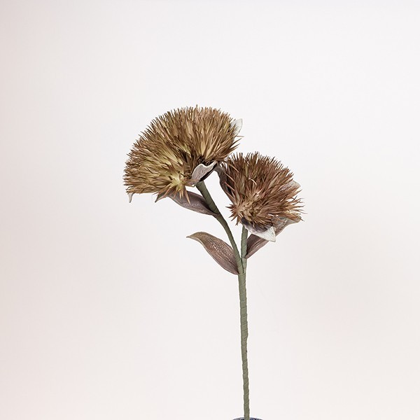 Διακοσμητικά Επιτραπέζια 24home - ΣΗΜΑΝΤΙΚΟ: Σε περίπτωση διαφοράς τιμής από το κατάστημα ισχύει παντα και μόνο η τιμή του καταστήματος Κλαδί Με Χρυσάνθεμα Foam 25x100εκ. Πράσινο ESTHETI 816-