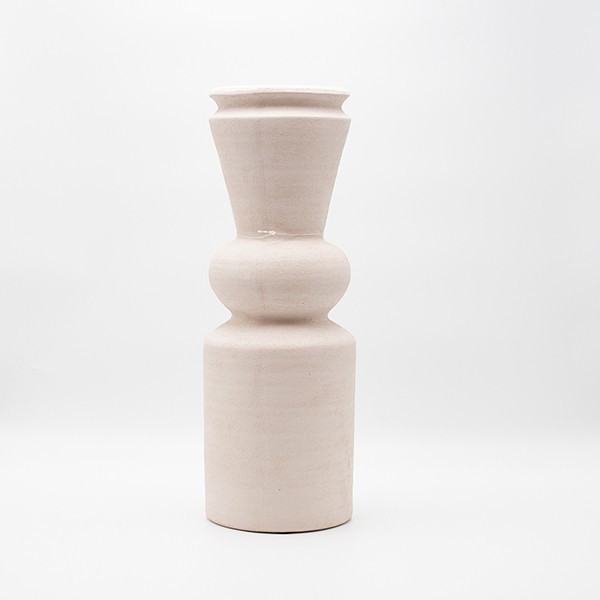 Βάζο Κεραμικό Εκρού 15x38,5εκ. ESTHETI 819-00296 (Υλικό