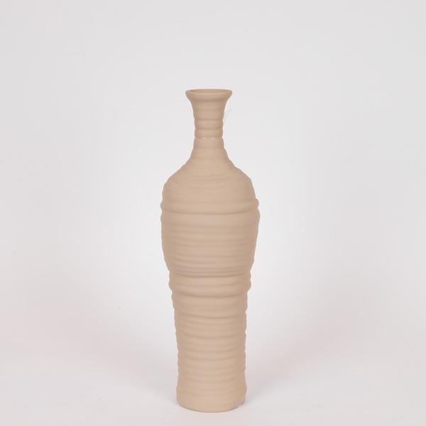 Βάζο Κεραμικό Μόκα 12x11x41εκ. ESTHETI 819-00599 (Υλικό