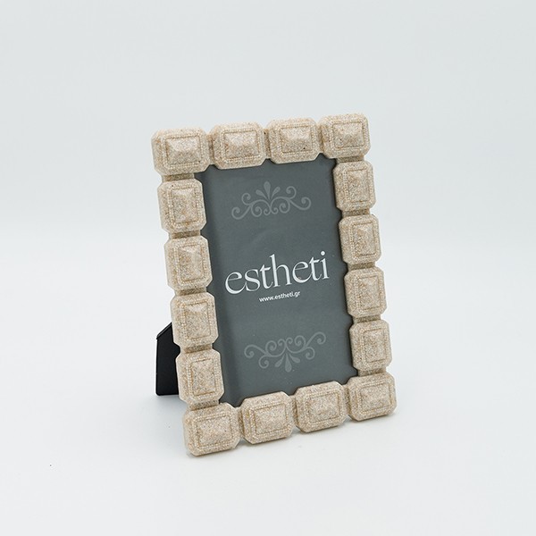 Διακοσμητικά Επιτραπέζια 24home - ΣΗΜΑΝΤΙΚΟ: Σε περίπτωση διαφοράς τιμής από το κατάστημα ισχύει παντα και μόνο η τιμή του καταστήματος Κορνίζα Polyresin Κρεμ 10x15εκ. ESTHETI 815-00052 (Υλικ