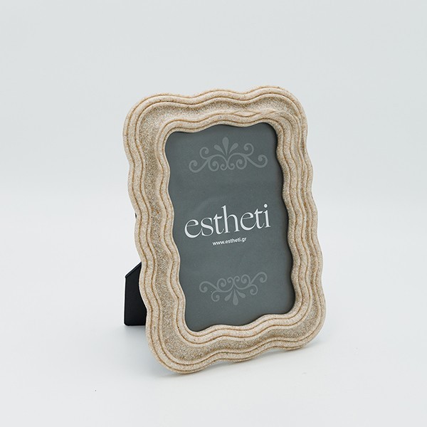 Διακοσμητικά Επιτραπέζια 24home - ΣΗΜΑΝΤΙΚΟ: Σε περίπτωση διαφοράς τιμής από το κατάστημα ισχύει παντα και μόνο η τιμή του καταστήματος Κορνίζα Polyresin Κρεμ 10x15εκ. ESTHETI 815-00054 (Υλικ