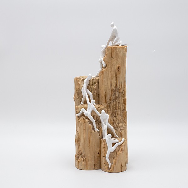 Διακοσμητικά Επιτραπέζια 24home - ΣΗΜΑΝΤΙΚΟ: Σε περίπτωση διαφοράς τιμής από το κατάστημα ισχύει παντα και μόνο η τιμή του καταστήματος Διακοσμητικό Επιτραπέζιο Με Ανθρώπινες Φιγούρες Polyres