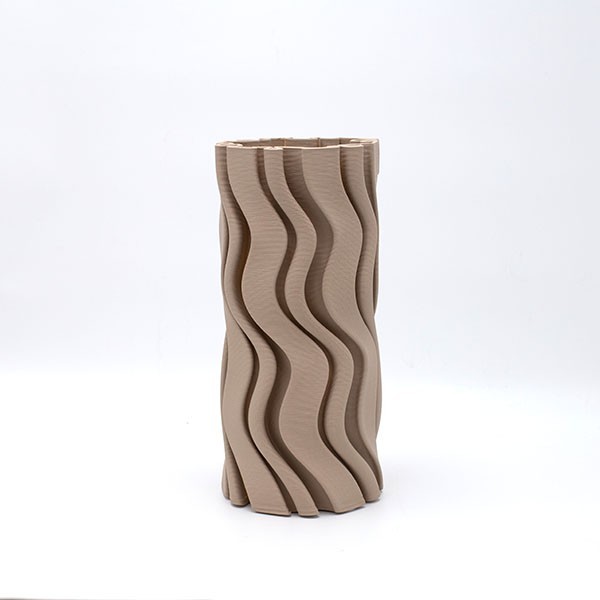 Βάζο Κεραμικό Μόκα 14x28εκ. ESTHETI 819-00667 (Υλικό: Κ