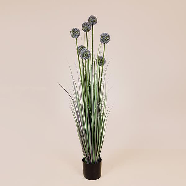 ESTHETI - ΣΗΜΑΝΤΙΚΟ: Σε περίπτωση διαφοράς τιμής από το κατάστημα ισχύει παντα και μόνο η τιμή του καταστήματος Γλαστράκι Πλαστικό Με Φυτό Γρασίδι Άλλιο 140εκ. Πράσινο