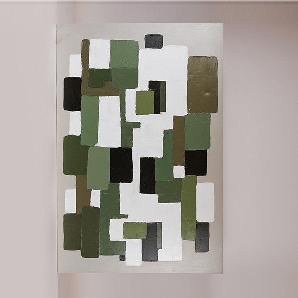 Πίνακας Καμβάς Χειροποίητος Multi 80x3,8x120εκ. ESTHETI 812-20021 (Ύφασμα: Καμβάς) - ESTHETI - 812-20021