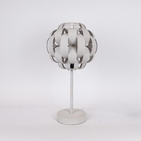 Φωτιστικό Επιτραπέζιο Μεταλλικό Λευκό 32,5x59,5εκ. ESTH