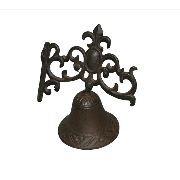 Διακοσμητικά Επιτραπέζια 24home - ΣΗΜΑΝΤΙΚΟ: Σε περίπτωση διαφοράς τιμής από το κατάστημα ισχύει παντα και μόνο η τιμή του καταστήματος Καμπανάκι Πόρτας Μαντεμένιο Καφέ 21,5x11x17εκ. ESTHETI