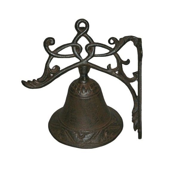 Διακοσμητικά Επιτραπέζια 24home - ΣΗΜΑΝΤΙΚΟ: Σε περίπτωση διαφοράς τιμής από το κατάστημα ισχύει παντα και μόνο η τιμή του καταστήματος Καμπανάκι Πόρτας Μαντεμένιο Καφέ 17x11x17εκ. ESTHETI 81