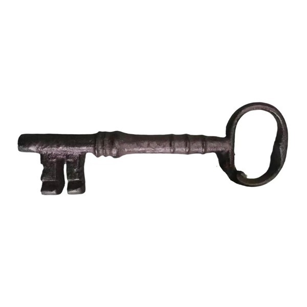 Κλειδί Διακοσμητικό Μαντεμένιο Καφέ 7x2x21εκ. ESTHETI 819-00735 (Σετ 4 Τεμάχια) (Υλικό: Μαντέμι, Χρώμα: Καφέ) - ESTHETI - 819-00735