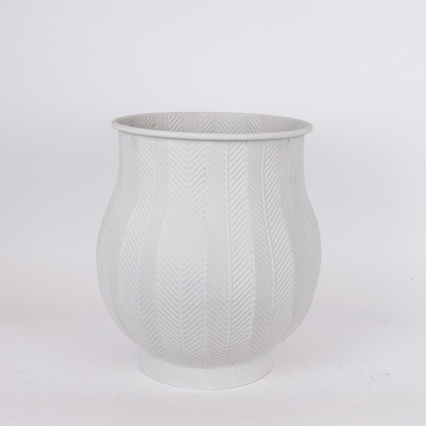 Κασπώ Μεταλλικό Γκρι 40x43x40εκ. ESTHETI 819-00765 (Υλι