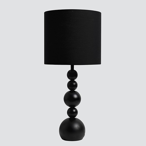 Φωτιστικά 24home - ΣΗΜΑΝΤΙΚΟ: Σε περίπτωση διαφοράς τιμής από το κατάστημα ισχύει παντα και μόνο η τιμή του καταστήματος Φωτιστικό Επιτραπέζιο Μεταλλικό Μαύρο 25,5x57εκ. ESTHET