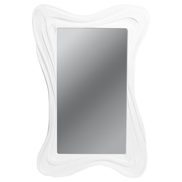 ESTHETI - ΣΗΜΑΝΤΙΚΟ: Σε περίπτωση διαφοράς τιμής από το κατάστημα ισχύει παντα και μόνο η τιμή του καταστήματος Καθρέπτης Τοίχου Ξύλινος Λευκός 60x3x89,5εκ. ESTHETI 81