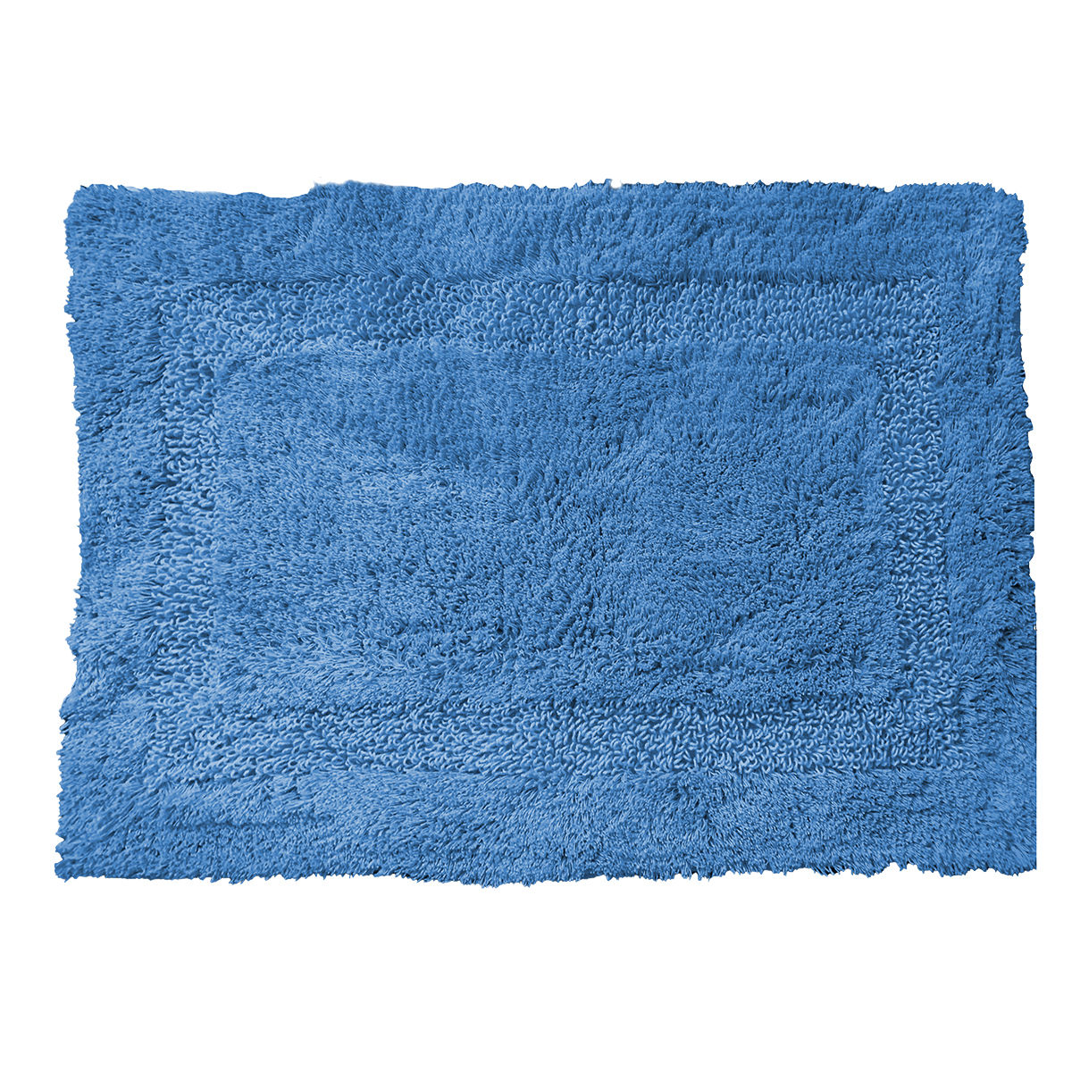 Ταπέτο Μπάνιου Βαμβακερό Μπλε Deco Estia 50x80εκ. 02-10362 (Ύφασμα: Βαμβάκι 100%, Χρώμα: Μπλε) - estia - 02-10362 146428